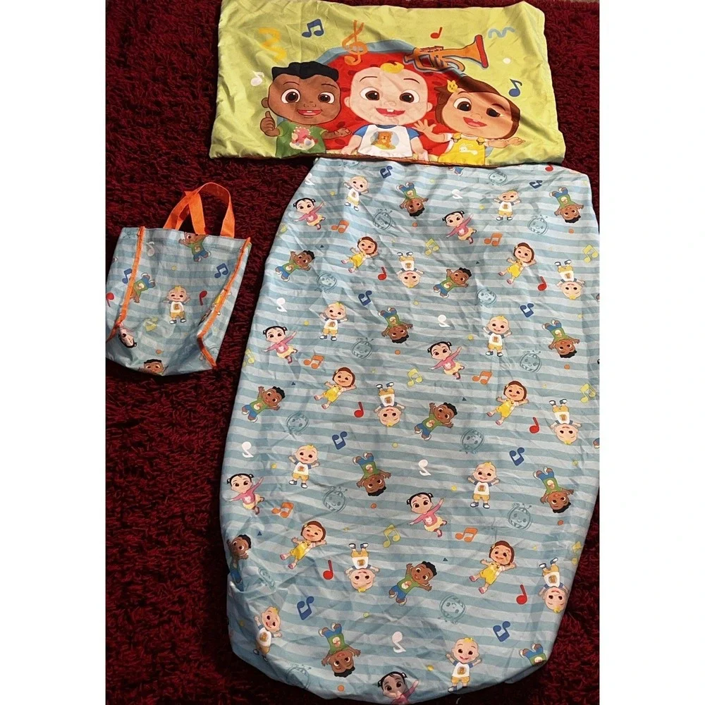 Excellent Condition Cocomelon Toddler  bed set